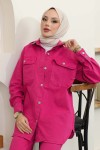 Spor Kot Ceket Fuşya 6175 Spor Kot Ceket Fuşya 6175