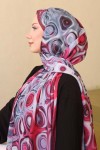 Desenli Şal Bordo İpk112 Desenli Şal Bordo İpk112