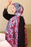 Desenli Şal Bordo İpk112 Desenli Şal Bordo İpk112
