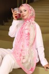 Desenli Şal Pembe İpk112 Desenli Şal Pembe İpk112