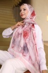 Desenli Şal Pembe Frt106 