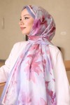 Desenli Şal Lila Frt104 Desenli Şal Lila Frt104