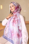 Desenli Şal Lila Frt104 Desenli Şal Lila Frt104