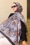 Desenli Şal Siyah Frt104 Desenli Şal Siyah Frt104