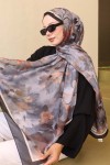 Desenli Şal Siyah Frt104 Desenli Şal Siyah Frt104