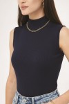 Balıkçı Yaka Triko Body N3238 Lacivert