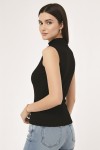 Balıkçı Yaka Triko Body N3238 Siyah