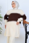 Triko Takım N7060 Kahverengi