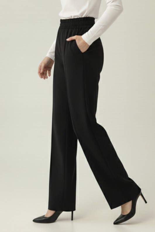 Puf Scuba Pantolon A1105 Siyah Puf Scuba Pantolon A1105 Siyah