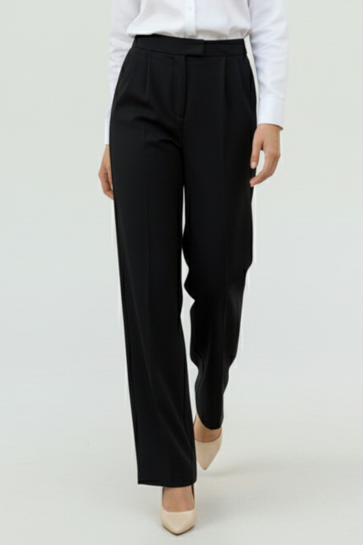 Cepli Palazzo Pantolon A1107 Siyah Cepli Palazzo Pantolon A1107 Siyah