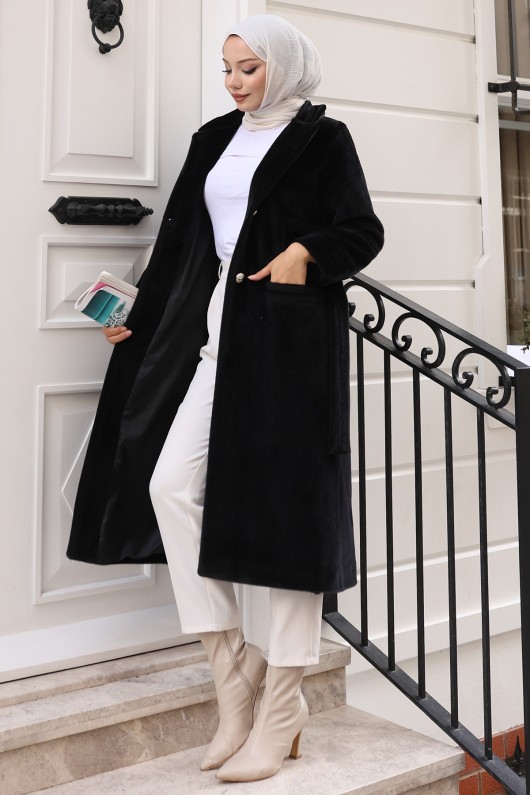 Tay Tüyü Kaban E9154 Siyah