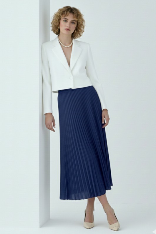 Piliseli Etek 4560 Lacivert