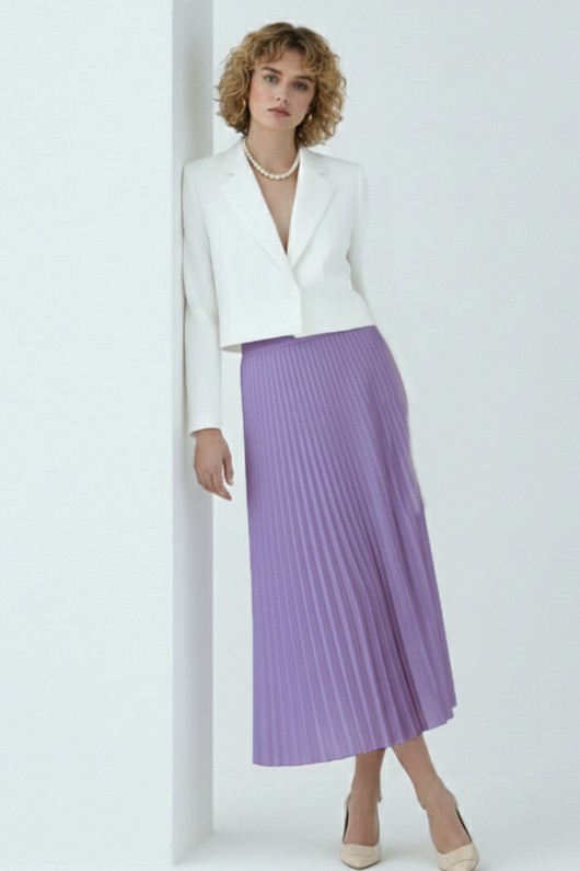 Piliseli Etek 4560 Lila Piliseli Etek 4560 Lila