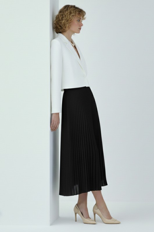 Piliseli Etek 4560 Siyah Piliseli Etek 4560 Siyah