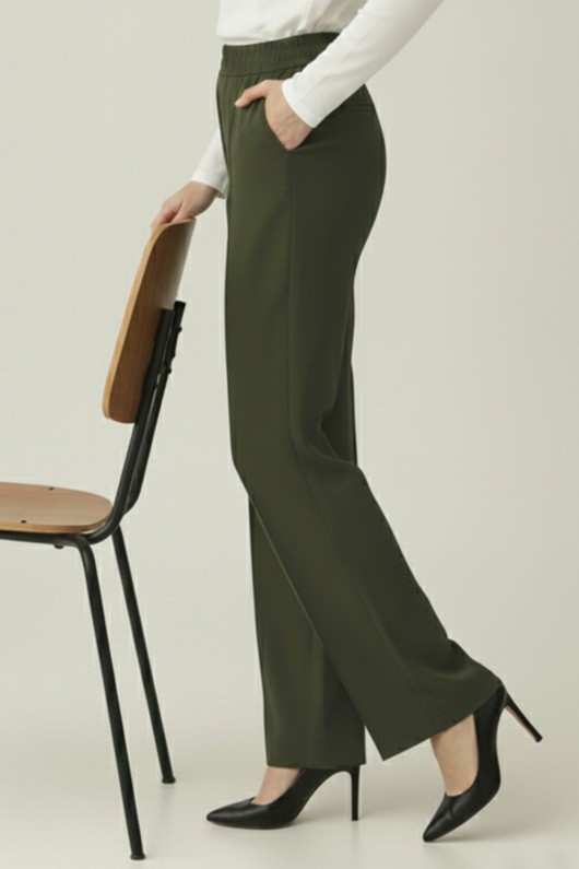 Puf Scuba Pantolon A1105 Haki Puf Scuba Pantolon A1105 Haki