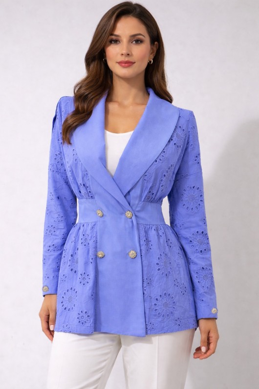 Fisto Ceket A3017 Mavi