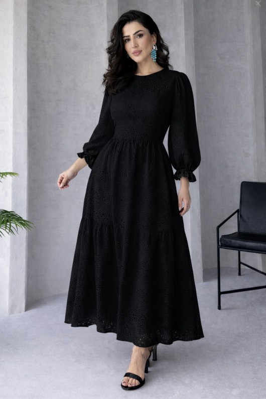 Fisto Elbise A1430 Siyah