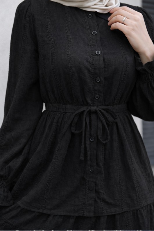 Fisto İi̇kili Takım A3019 Siyah Fisto İi̇kili Takım A3019 Siyah