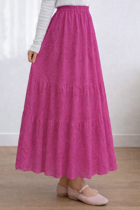 Fisto Etek A1004 Fuşya Fisto Etek A1004 Fuşya