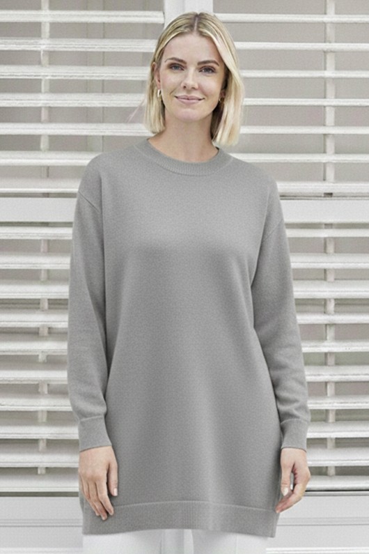 Tesettür Tunik N3177 Gri Tesettür Tunik N3177 Gri