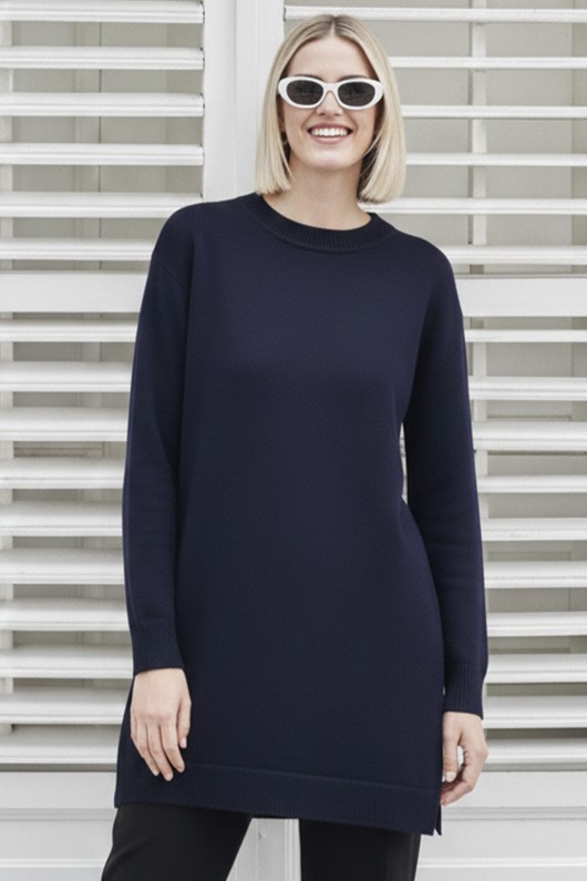 Tesettür Tunik N3177 Lacivert Tesettür Tunik N3177 Lacivert