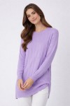 Desenli Tunik N3174 Lila