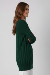 Desenli Tunik N3174 Zümrüt Yeşili