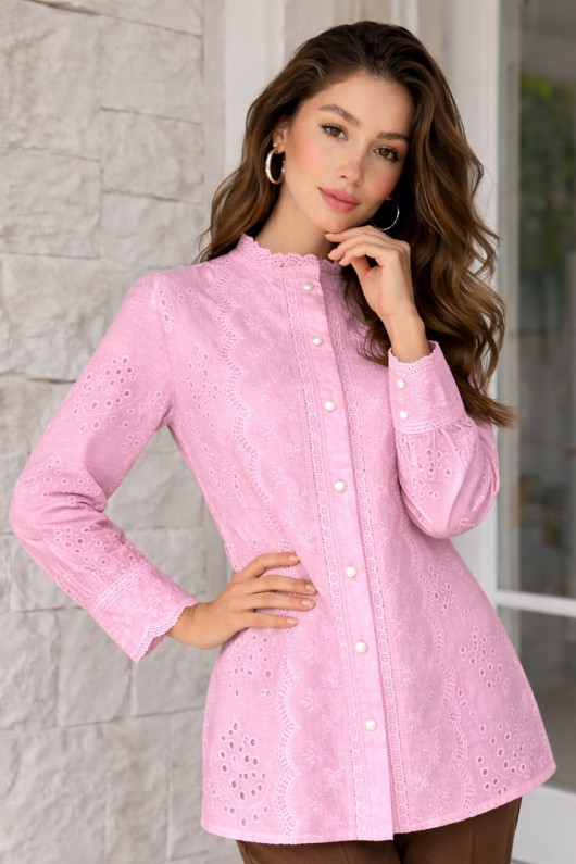 Fisto Gömlek A2001 Pembe