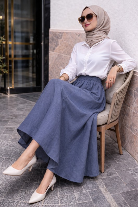 Çilek Etek N217 Antrasit Çilek Etek N217 Antrasit