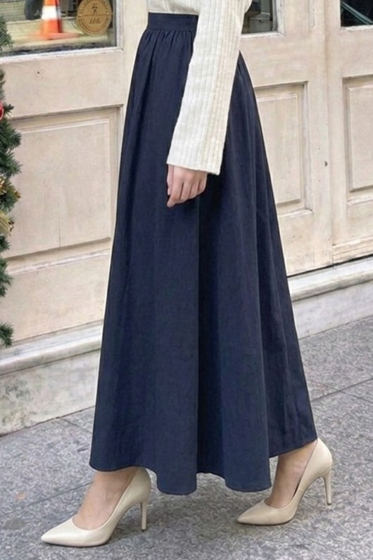 Modal Etek N218 Lacivert Modal Etek N218 Lacivert