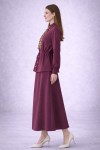 Fularlı İkili Takım N7193 Bordo Fularlı İkili Takım N7193 Bordo