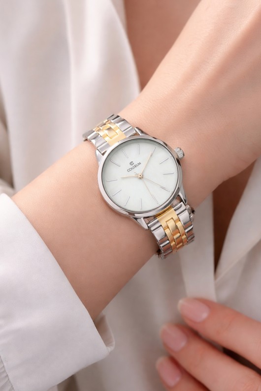 Kadın Kol Saati Cls8163 Gümüş-Gold