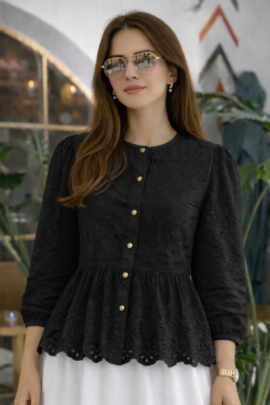 Fisto Gömlek A5003 Siyah