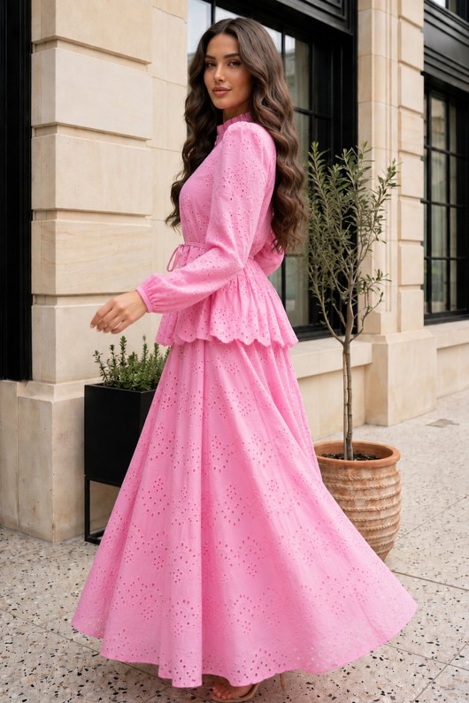 Fisto Etekli Takım A7019 Pembe