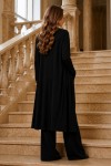 3 Lü Abaya Takım M5319 Siyah