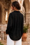 Bağlamalı Kimono S2334 Siyah