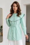 Bebe Yaka Gömlek S0079 Mint Yeşili