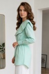 Bebe Yaka Gömlek S0079 Mint Yeşili