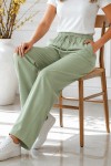 Modal Beli Lastikli Pantolon S2382 Çağla Modal Beli Lastikli Pantolon S2382 Çağla