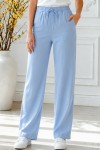 Modal Beli Lastikli Pantolon S2382 Mavi Modal Beli Lastikli Pantolon S2382 Mavi