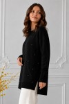 Taşlı Merserize Tunik N3225 Siyah