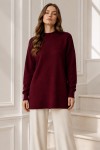 Triko Tunik R7183 Bordo