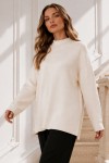 Triko Tunik R7183 Ekru