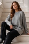 Triko Tunik R7183 Gri
