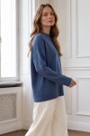 Triko Tunik R7183 İndigo