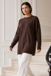 Triko Tunik R7183 Kahverengi