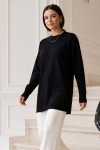 Triko Tunik R7183 Siyah