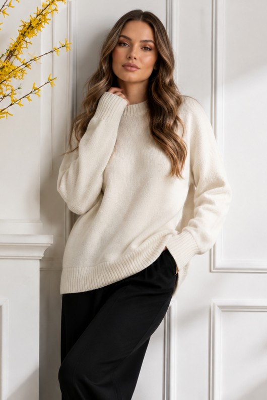 Triko Tunik R4517 Ekru