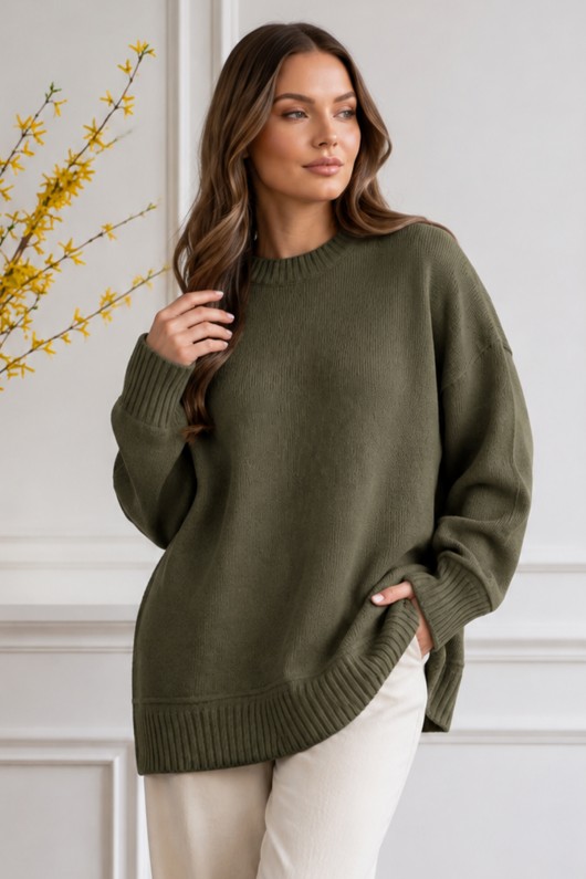 Triko Tunik R4517 Haki
