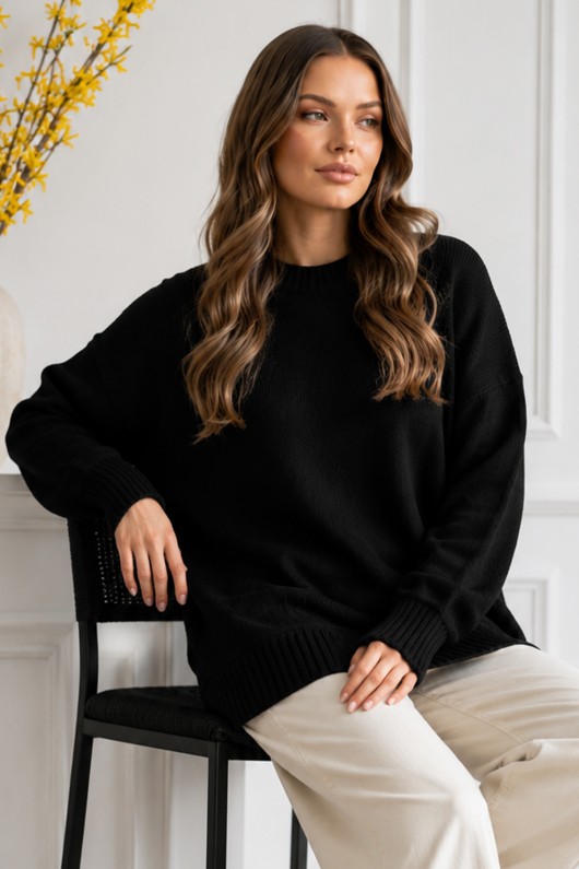 Triko Tunik R4517 Siyah